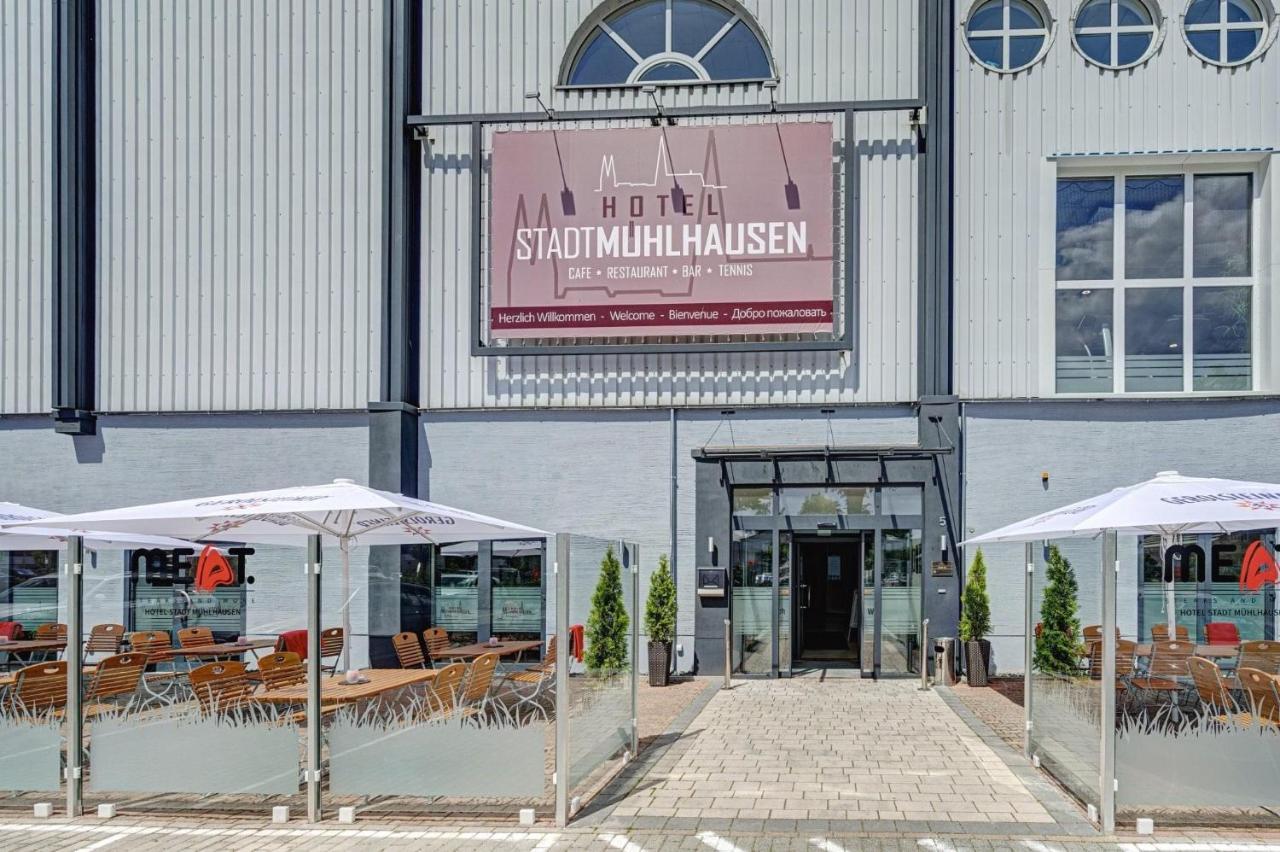 Hotel Stadt Mühlhausen Exterior foto